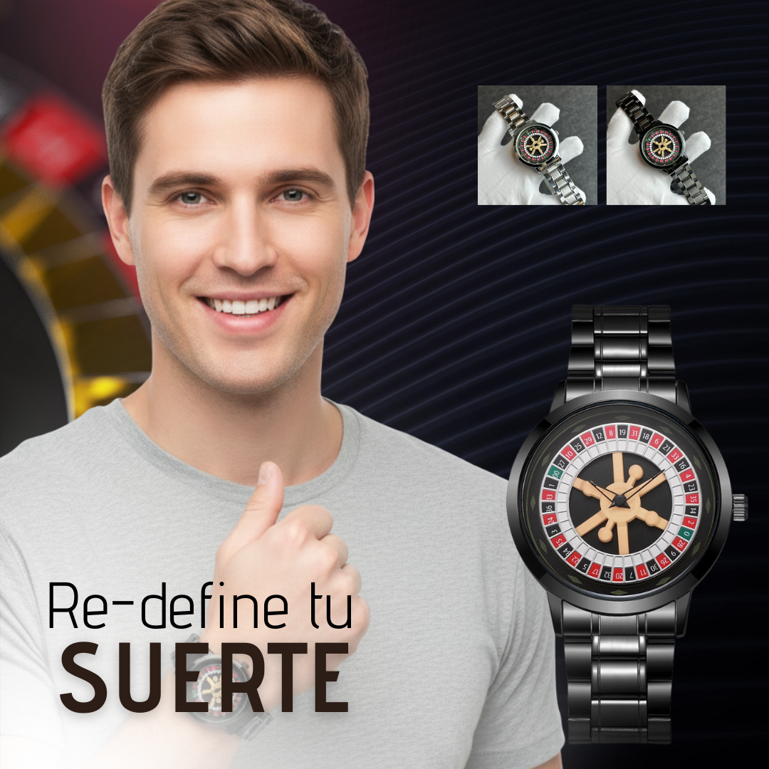 RouletteMaster™ – El reloj que desafía la suerte